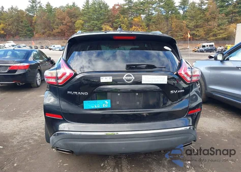 2016 Nissan Murano Sv из США, поврежденный, VIN 5N1AZ2MH4GN167069